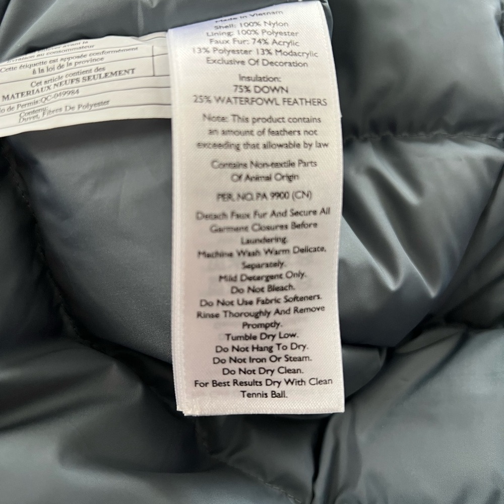 Eddie Bauer Silver Lining Down Waterproof Stadium Coat/jacket. Winter Snow - Picture 3 of 4